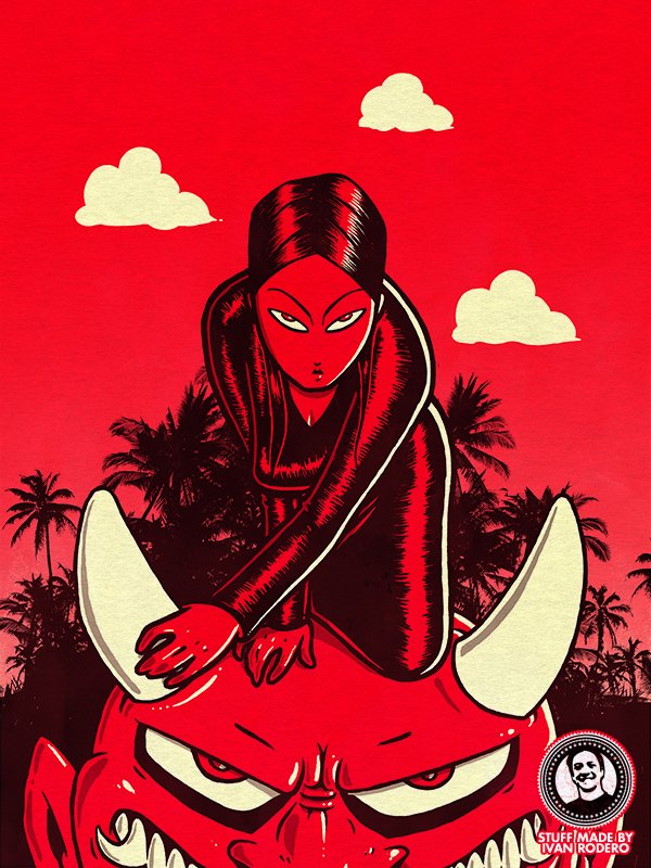 Have you meet my friend?, an illustration by Ivan Rodero